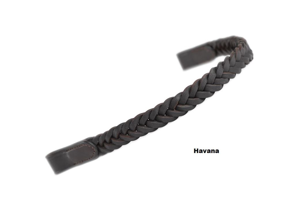 Shires Aviemore Plaited Browband