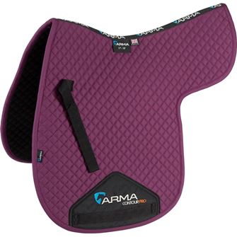 Shires ARMA Numnah (Plum)
