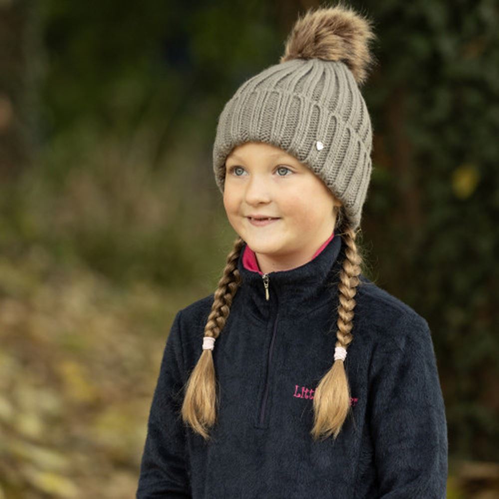 Hy Equestrian Valloire Children's Hat (Grey)