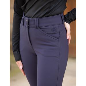 Rhinegold Ladies Alaska Waterproof Winter Breeches (Navy)