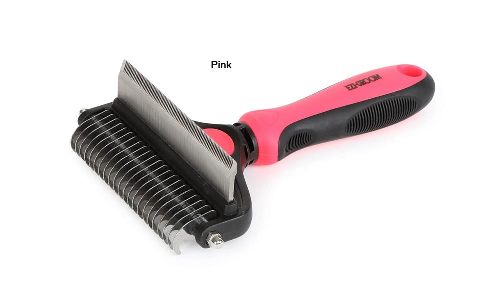 Shires EZI-GROOM Tidy Up Comb (Pink)