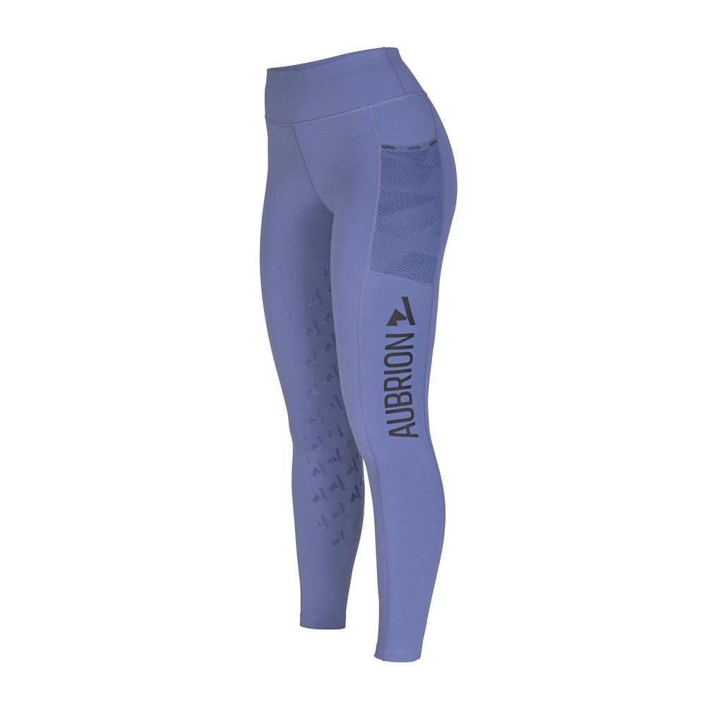Shires Aubrion React Non-Stop Riding Tights (Sky)
