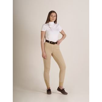 Gallop Ladies Full Silicone Seat Breeches (Beige)