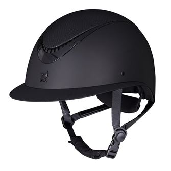 Shires Karben Lorah Ellipse Riding Hat Sizes 54cm and below (Black)