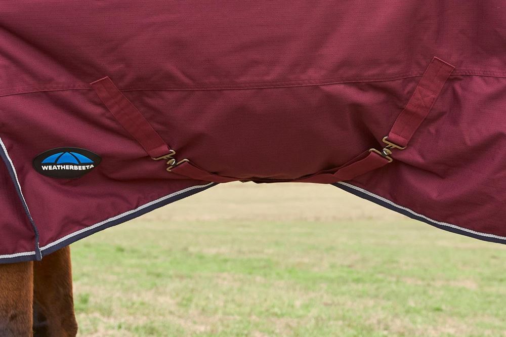 Weatherbeeta Comfitec Prelim Turnout Combo - 0g (Burgundy/Navy)