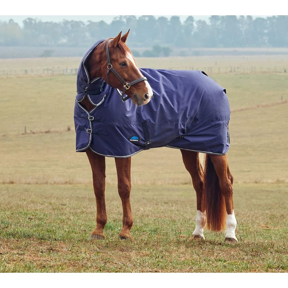 Weatherbeeta Comfitec Tyro Turnout Combo - 220g (Navy/Charcoal)