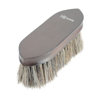 Hy Equestrian Deluxe Horse Hair Wooden Dandy Brush