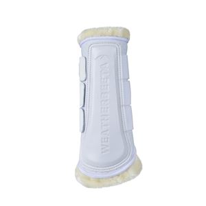 Weatherbeeta Tough-Tec Comfy Fleece Brushing Boots (White)