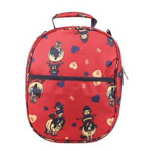 Hy Equestrian Thelwell Collection Balancing Act Hat Bag (Red/Navy)