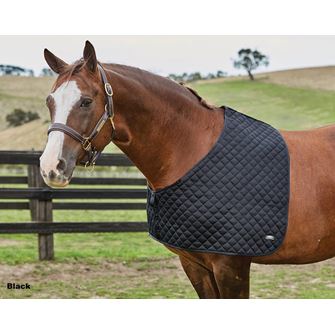 Weatherbeeta Deluxe Shoulder Guard - Rug Bib (Black)