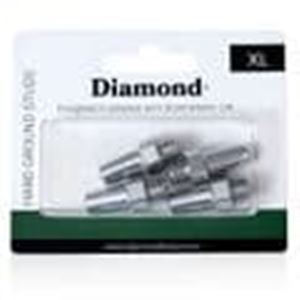 Stromsholm Diamond Hard Ground Low Studs (Pack of 4) - XL