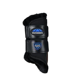 Weatherbeeta Tough-Tec Comfy Fleece Brushing Boots (Black)