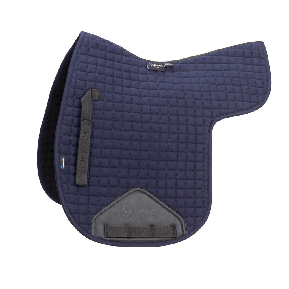 Shires Arma Deluxe Cotton Numnah (Navy)