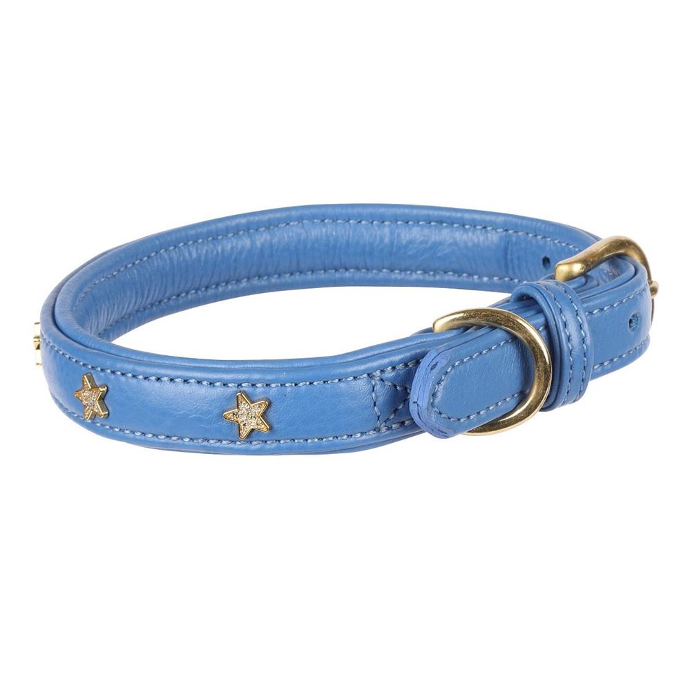 **barcodes** Digby & Fox Star Dog Collar - XS, XXS (Royal)