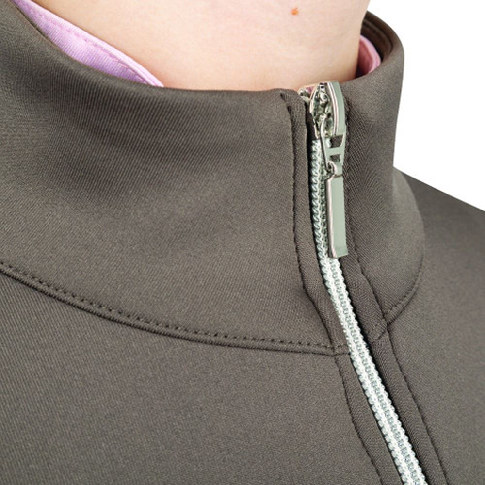 Lucky Pony Zip Jacket by Little Rider (Grey/Pink)