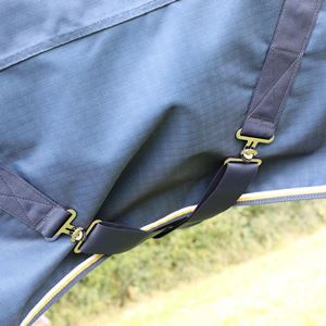 Shires Highlander Plus Lite Turnout Rug (Navy)