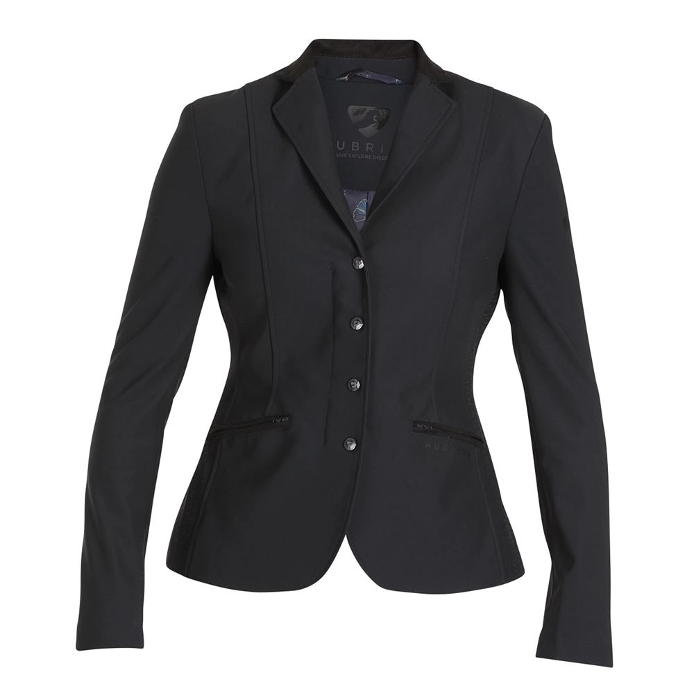 Shires Aubrion Brixton Show Jacket - Young Rider (Black)