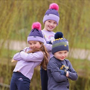 Shires Tikaboo Bobble Hat - Child (Lilac)