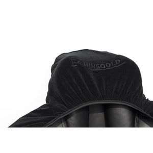 Rhinegold Stretch Jersey Saddle Cover (Black)