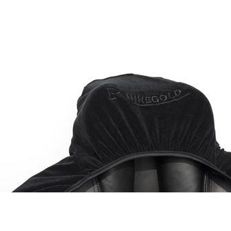 Rhinegold Stretch Jersey Saddle Cover (Black)