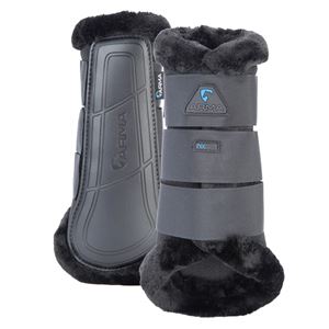 Shires Arma NX-AIR SupaFleece Brushing Boots (Black)