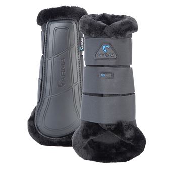 Shires Arma NX-AIR SupaFleece Brushing Boots (Black)
