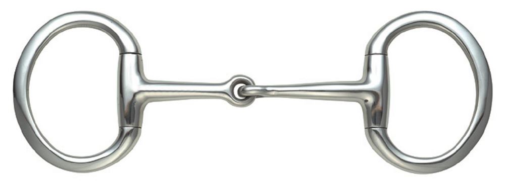 Shires Flat Ring Jointed Eggbutt