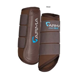Shires ARMA Neoprene Brushing Boots (Brown)