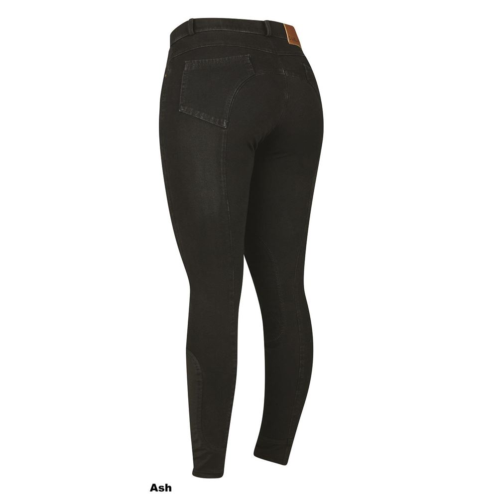 Dublin Shona Knee Patch Denim Ladies Breeches