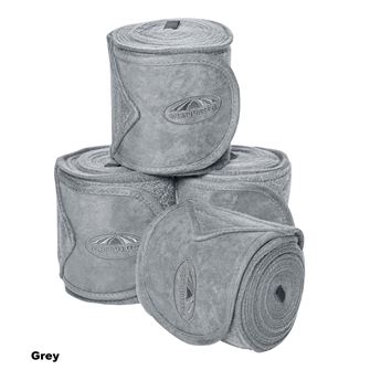 Weatherbeeta Prime Fleece Bandages (Grey) *Clearance*