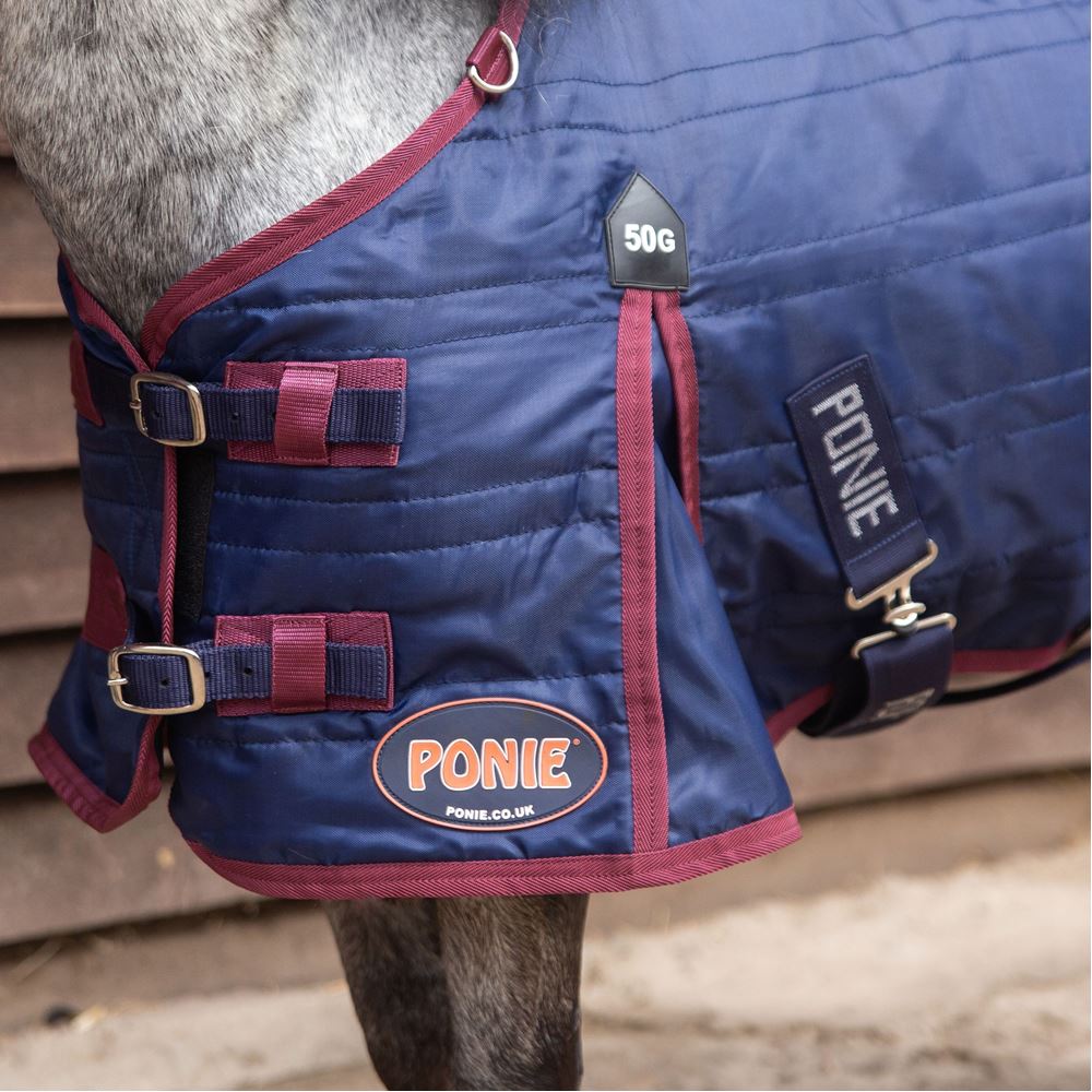 Gallop Trojan 50 Stable Rug (Navy/Burgundy)