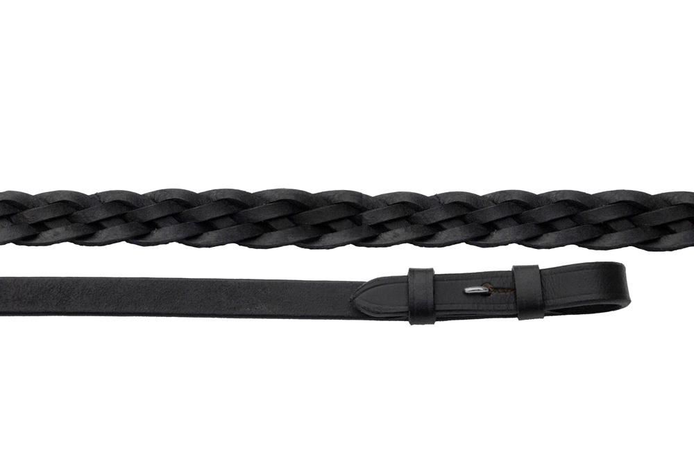 Windsor Equestrian Leather Plaited Reins
