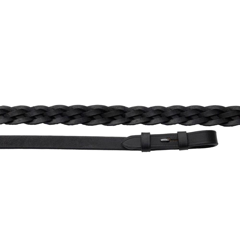 Windsor Equestrian Leather Plaited Reins