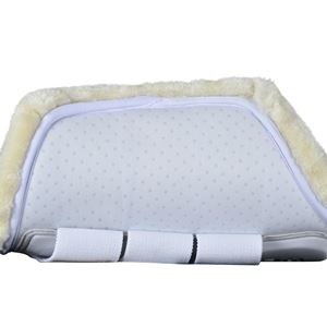 Weatherbeeta Tough-Tec Comfy Fleece Brushing Boots (White)