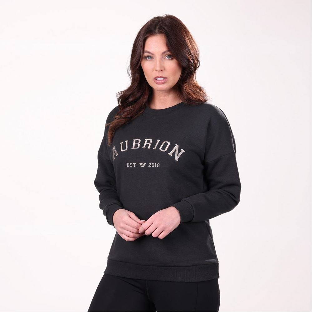 Shires Aubrion Serene Sweatshirt (Black)
