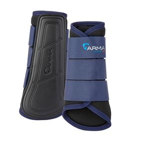 Shires ARMA Contour Pro Brushing Boots (Navy)