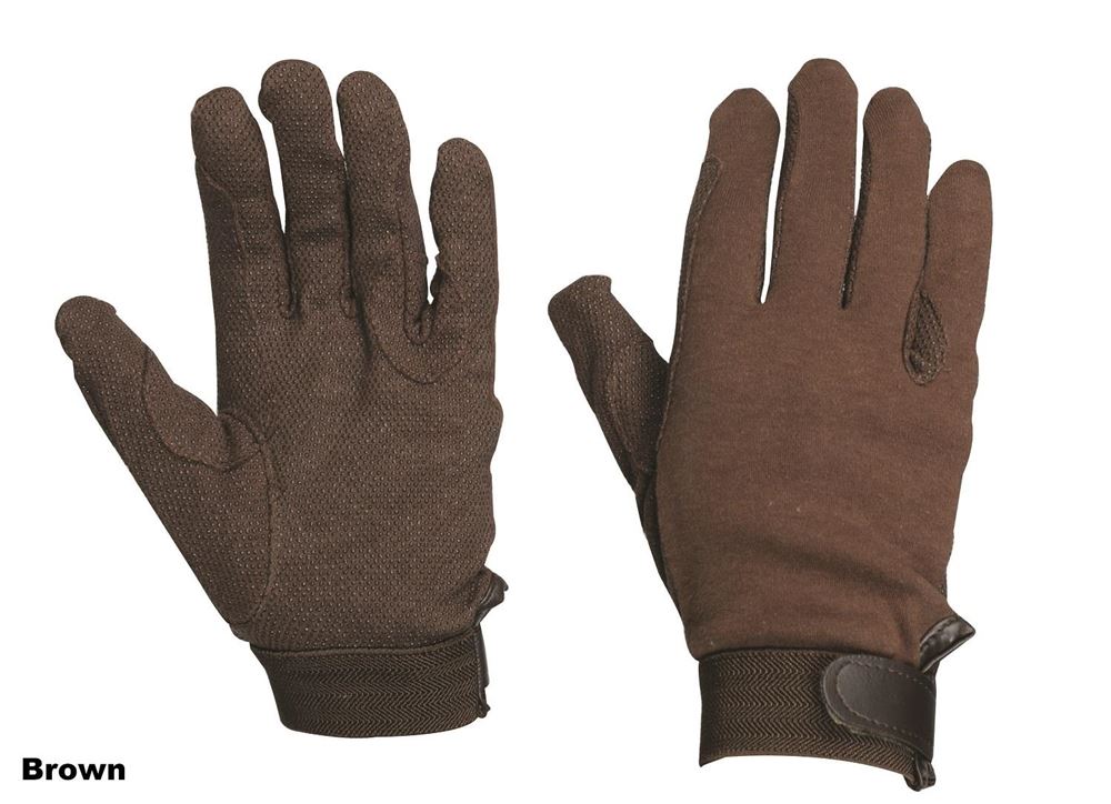 Dublin Gripfast Cotton Riding Gloves