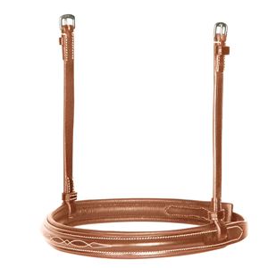 Shires Avignon Padded Raised Cavesson Noseband (Oak)