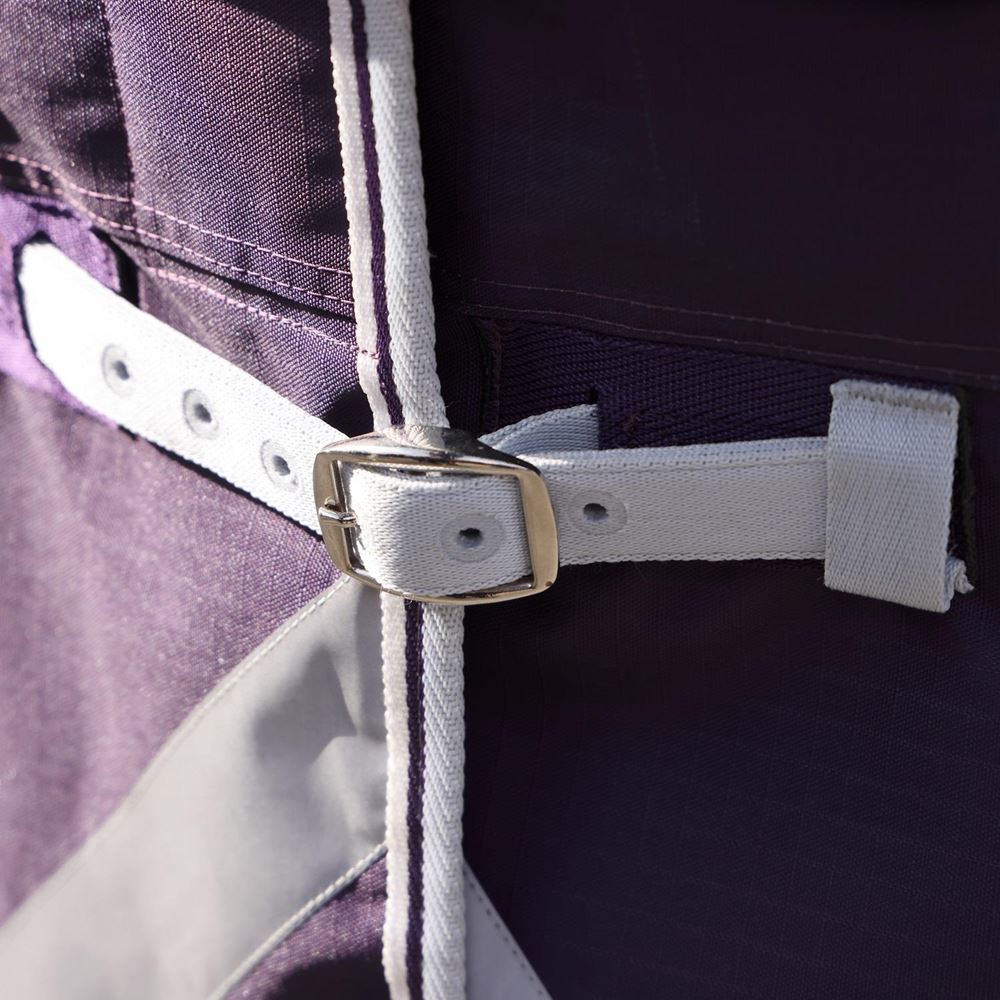 Shires Highlander Original 100 Turnout Rug & Neck Set (Plum)