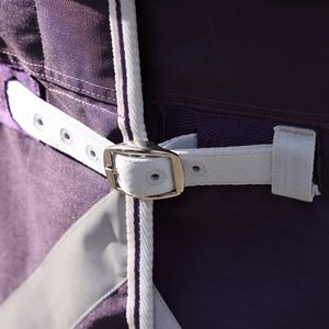 Shires Highlander Original 100 Turnout Rug & Neck Set (Plum)