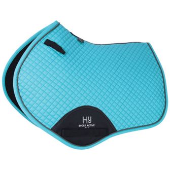 Hy Sport Active Close Contact Saddle Pad (Sky Blue)