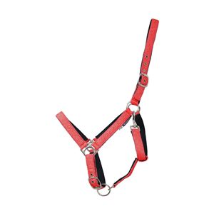 Hy Equestrian Glitzy Headcollar (Red)