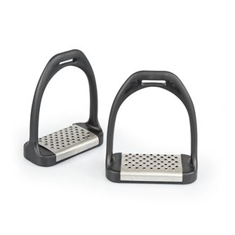 Shires Stirrup Irons with Metal Tread
