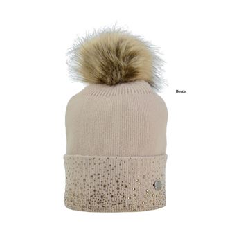 Hy Equestrian Alaska Diamante Bobble Hat