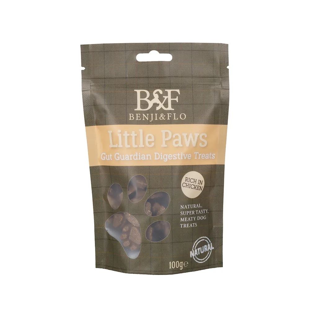 Benji & Flo Little Paws Gut Guardian Digestive Treats (Chicken)
