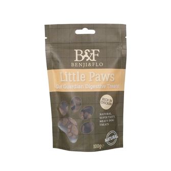 Benji & Flo Little Paws Gut Guardian Digestive Treats (Chicken)