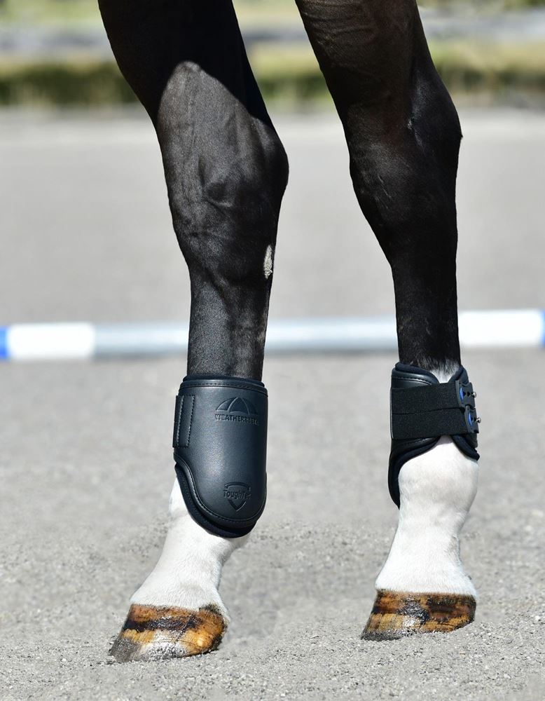 Weatherbeeta Tough-Tec Pro Hind Boots (Black)