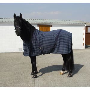 Rhinegold Cooler Rug (Navy/Turquoise)