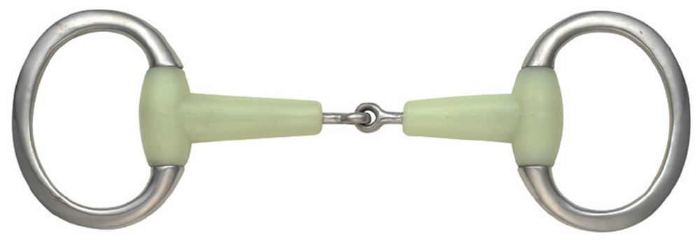 Shires EquiKind Jointed Eggbutt Flat Ring