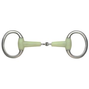 Shires EquiKind Jointed Eggbutt Flat Ring